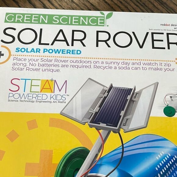 NIB Green Science Solar Rover by 4M - Picture 6 of 8
